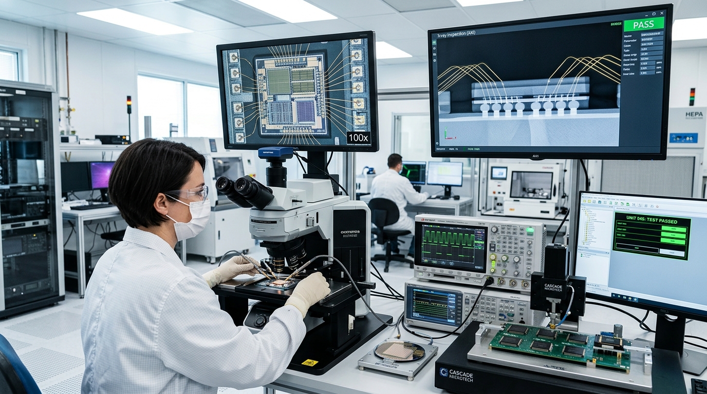 Sunwin Semiconductor QA Testing Lab